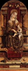 Carlo Crivelli: Madonna és a Gyermek